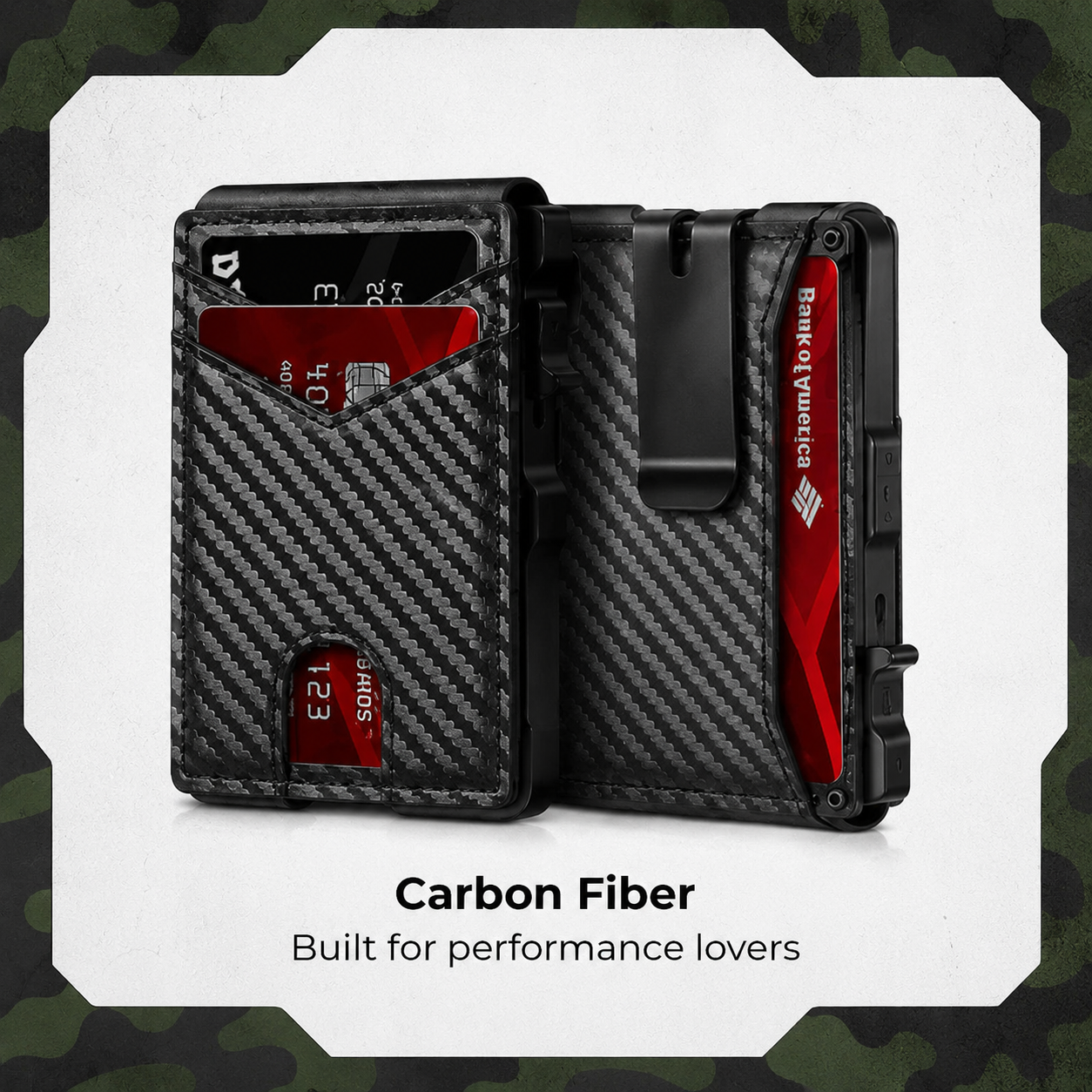 Savirexo Vault® Tactical Wallet - Military Limited Issue - The Wallet That Holds the Most Cards in the World