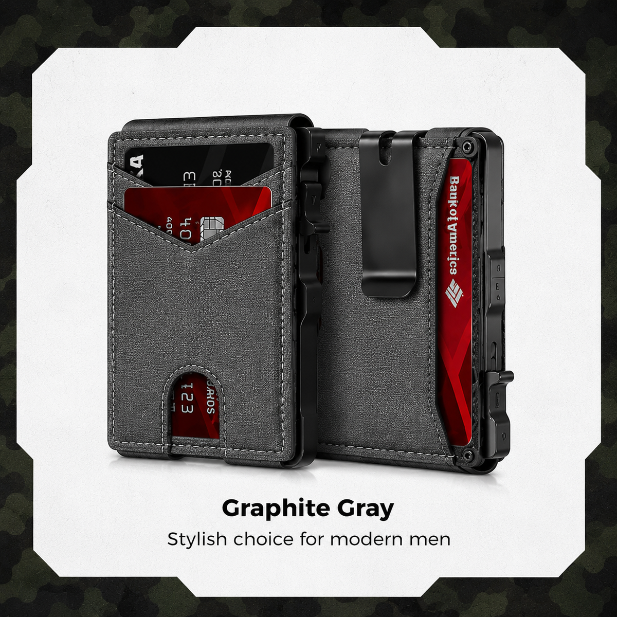 Savirexo Vault® Tactical Wallet - Military Limited Issue - The Wallet That Holds the Most Cards in the World