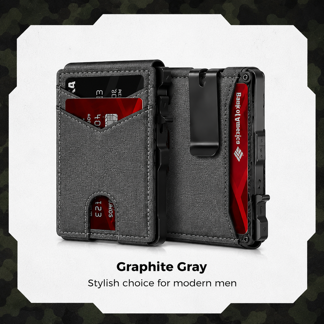 Savirexo Vault® Tactical Wallet - Military Limited Issue - The Wallet That Holds the Most Cards in the World
