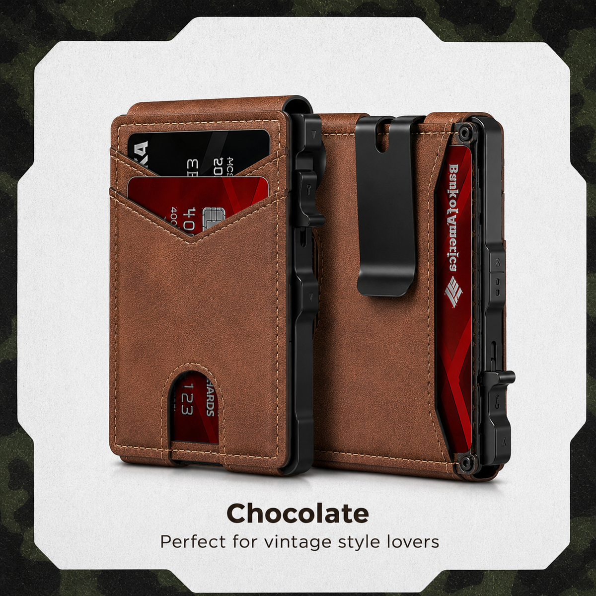 Savirexo Vault® Tactical Wallet - Military Limited Issue - The Wallet That Holds the Most Cards in the World